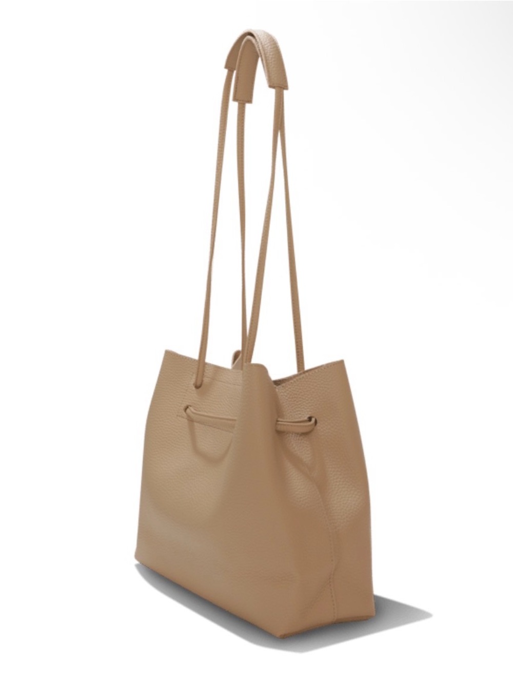 8 OTHER REASONS Vegan Leather Slouchy Bucket Bag